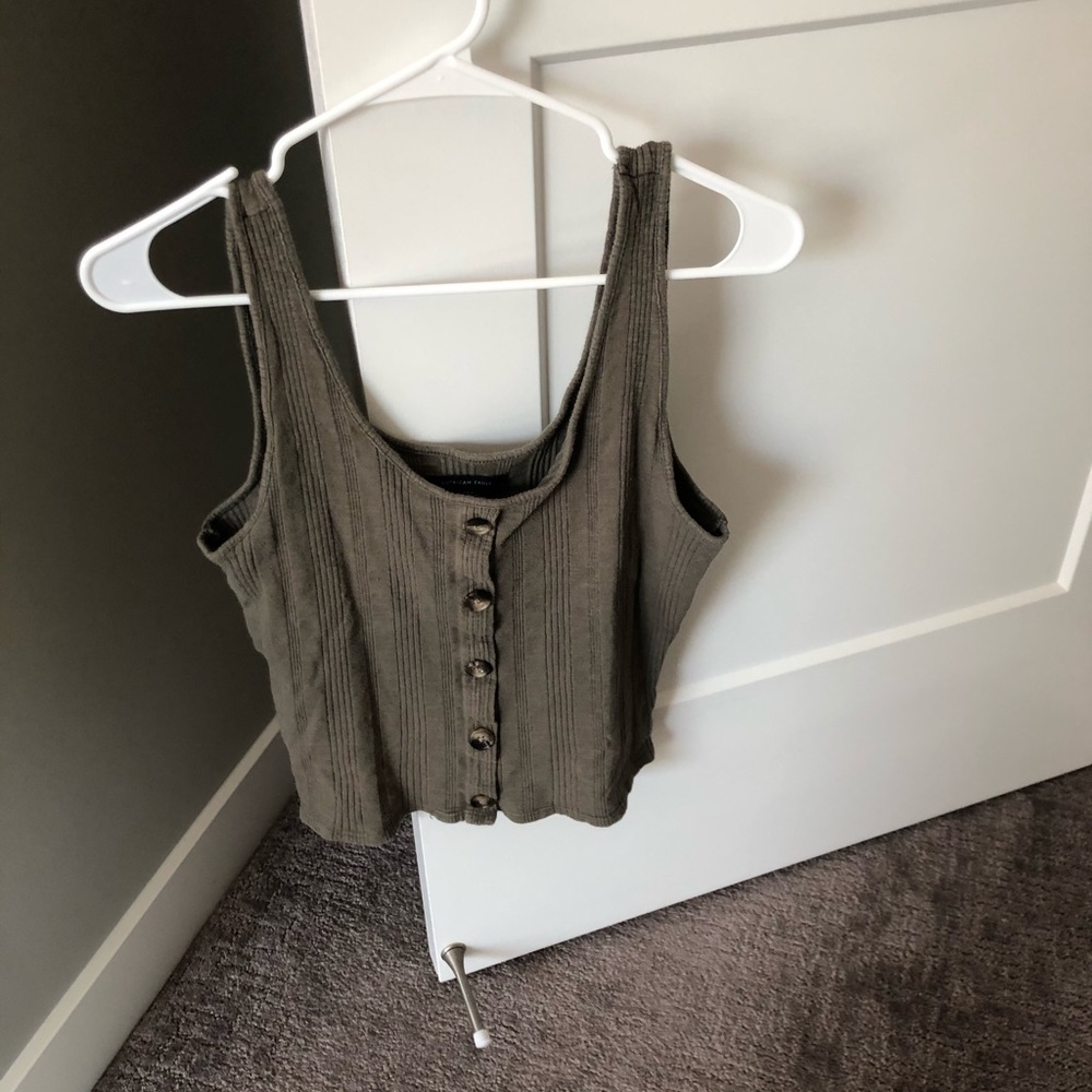 American Eagle Ribbed Tank Top